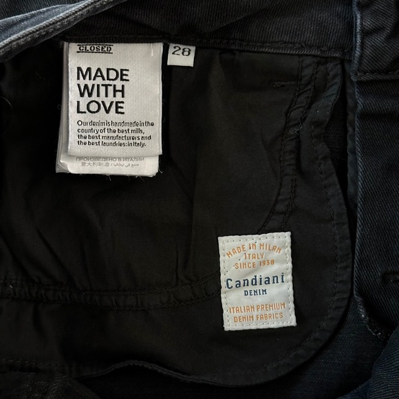 Closed Baker Jean in Black Gray Skinny Ankle - Picture 14 of 16